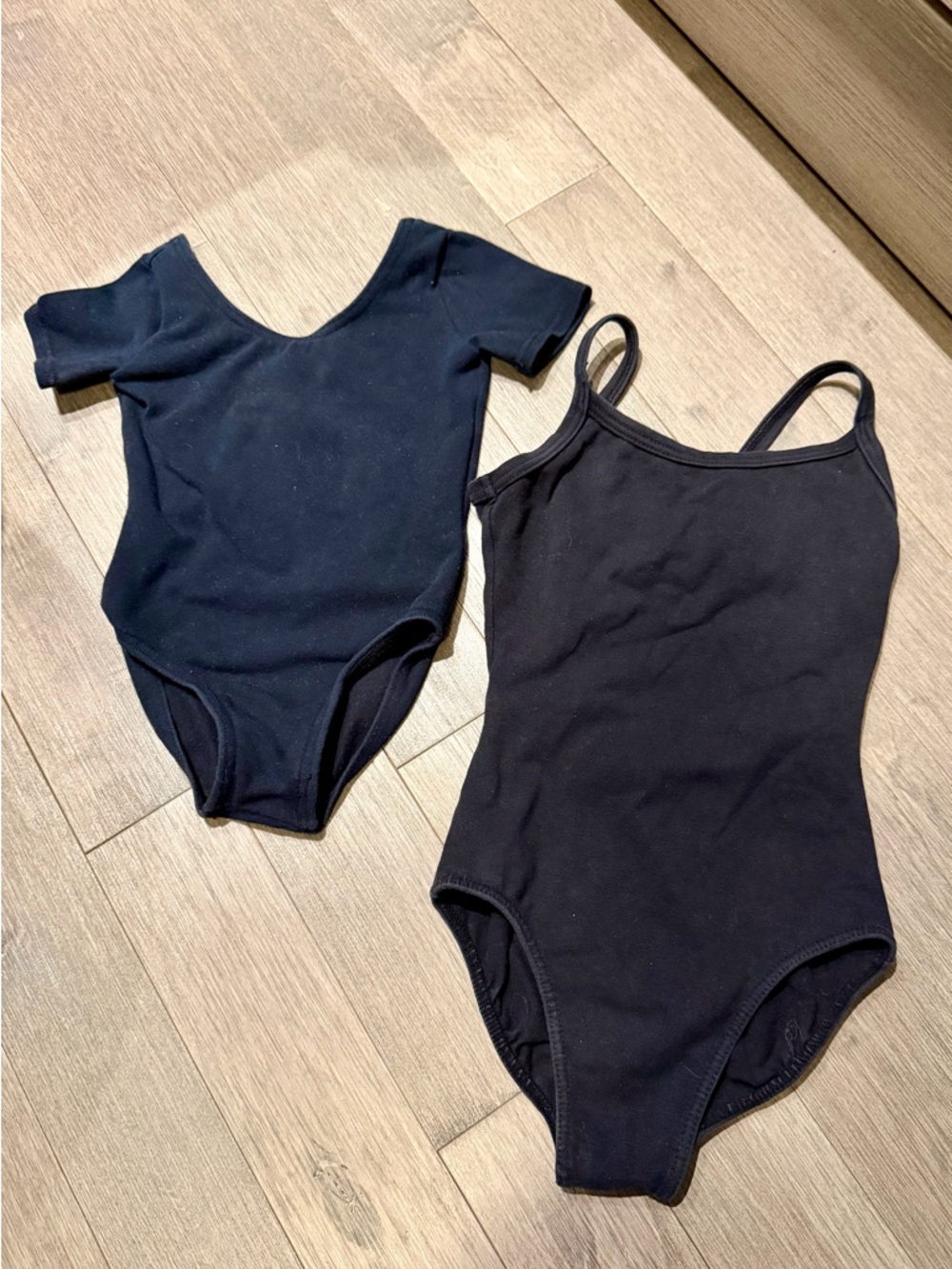 Kids Black One-Piece Bodysuit – Comfortable Everyday Dancewear